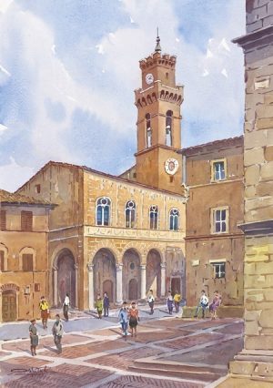 02 Pienza - Il Palazzo Comunale