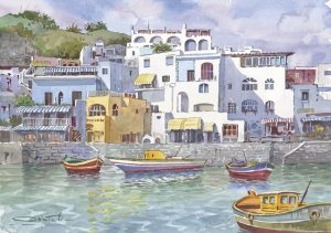 05 Isola d' Ischia - Sant' Angelo: il porto dei pescatori