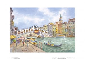 Poster 05 Venezia: Il Ponte di Rialto